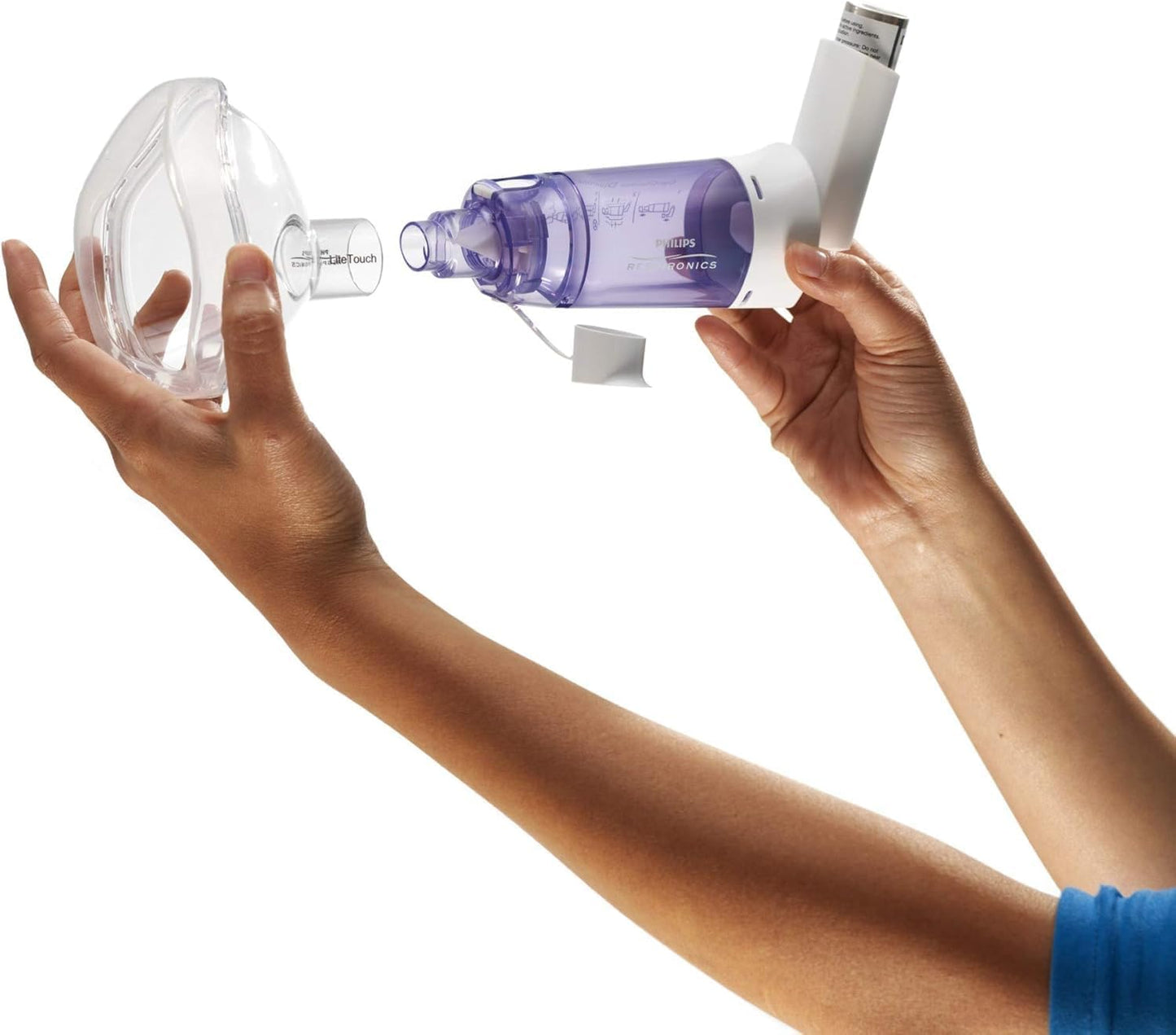 Cámara de Inhalación Philips OptiChamber Diamond (Mascarilla Mediana)