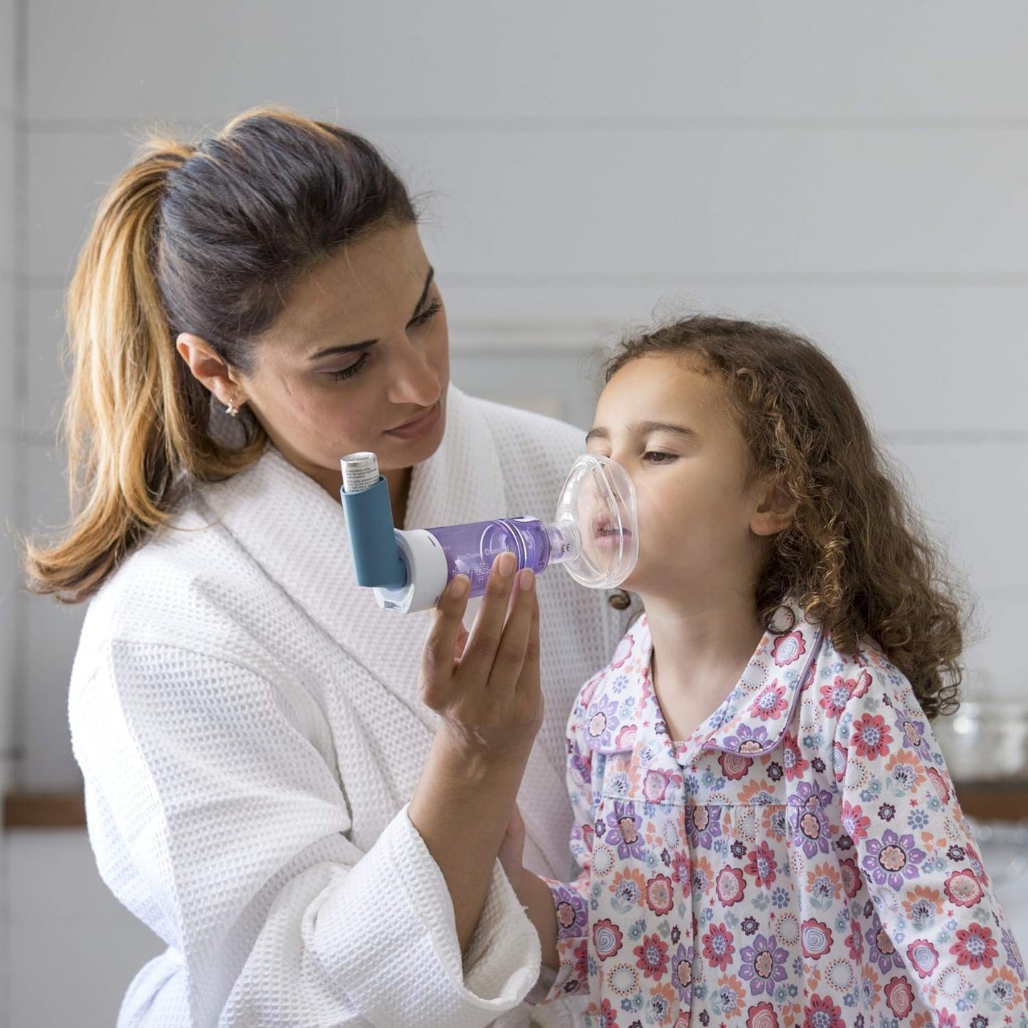 Cámara de Inhalación Philips OptiChamber Diamond (Mascarilla Mediana)