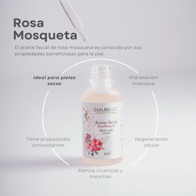 Kit Dúo: Aceite Facial de Rosa Mosqueta Guilbelle (2x30ml)