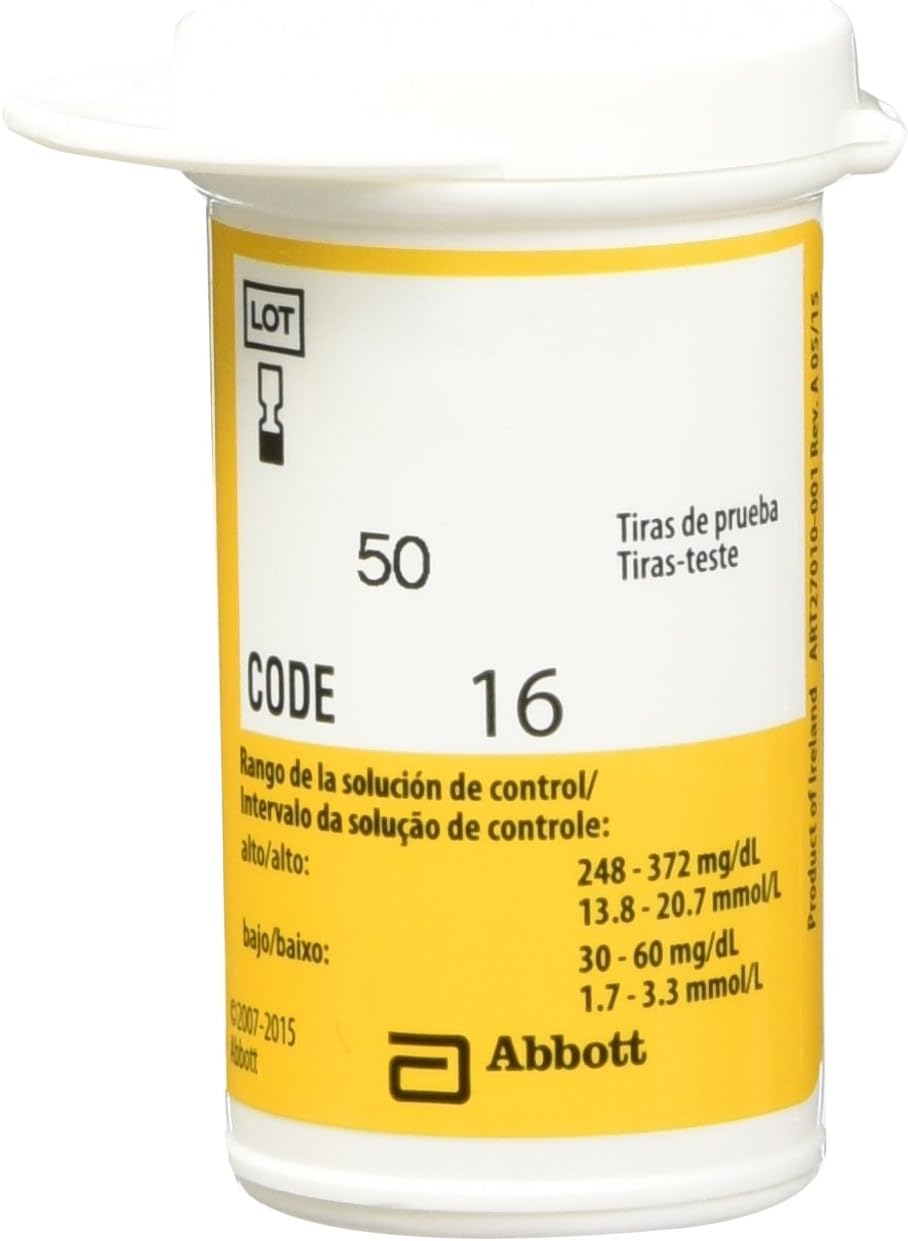 Tiras Reactivas FreeStyle Lite (Caja con 50 piezas)