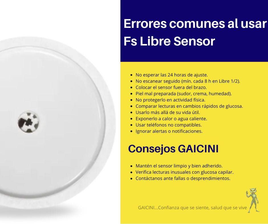 Freestyle - Sensor LIBRE Sistema Flash para el Monitoreo de Glucosa, caja con 1 Sensor (Sistema de 14 días)
