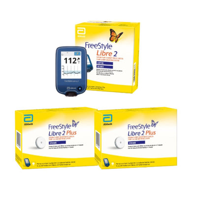 Kit de Inicio Freestyle Libre 2 Plus 1 Lector más 2 sensores (15 días c/sensor)