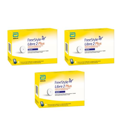 Freestyle Libre 2 Plus Pack 3 sensores (15 días c/sensor)
