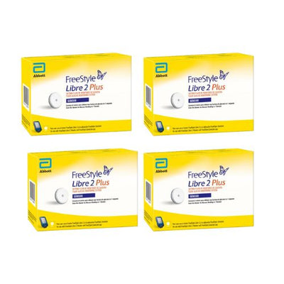 Freestyle Libre 2 Plus Pack 4 sensores (15 días c/sensor)